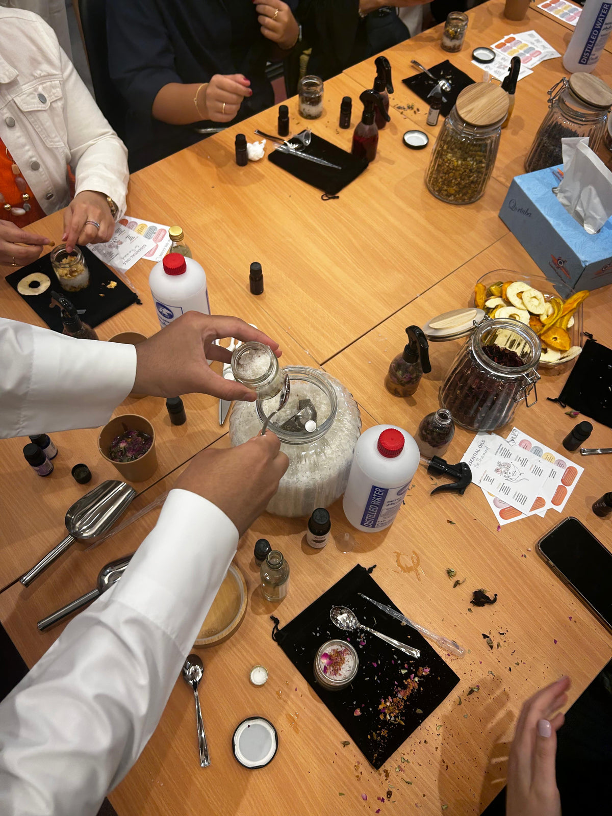 Fizz, Foam & Freshness:  The Ultimate Non-Toxic Bathroom Workshop By Noura AlFadhli