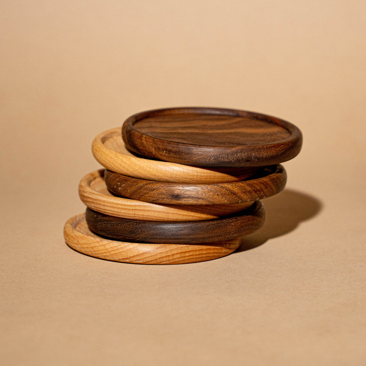 Natural Beechwood Coasters