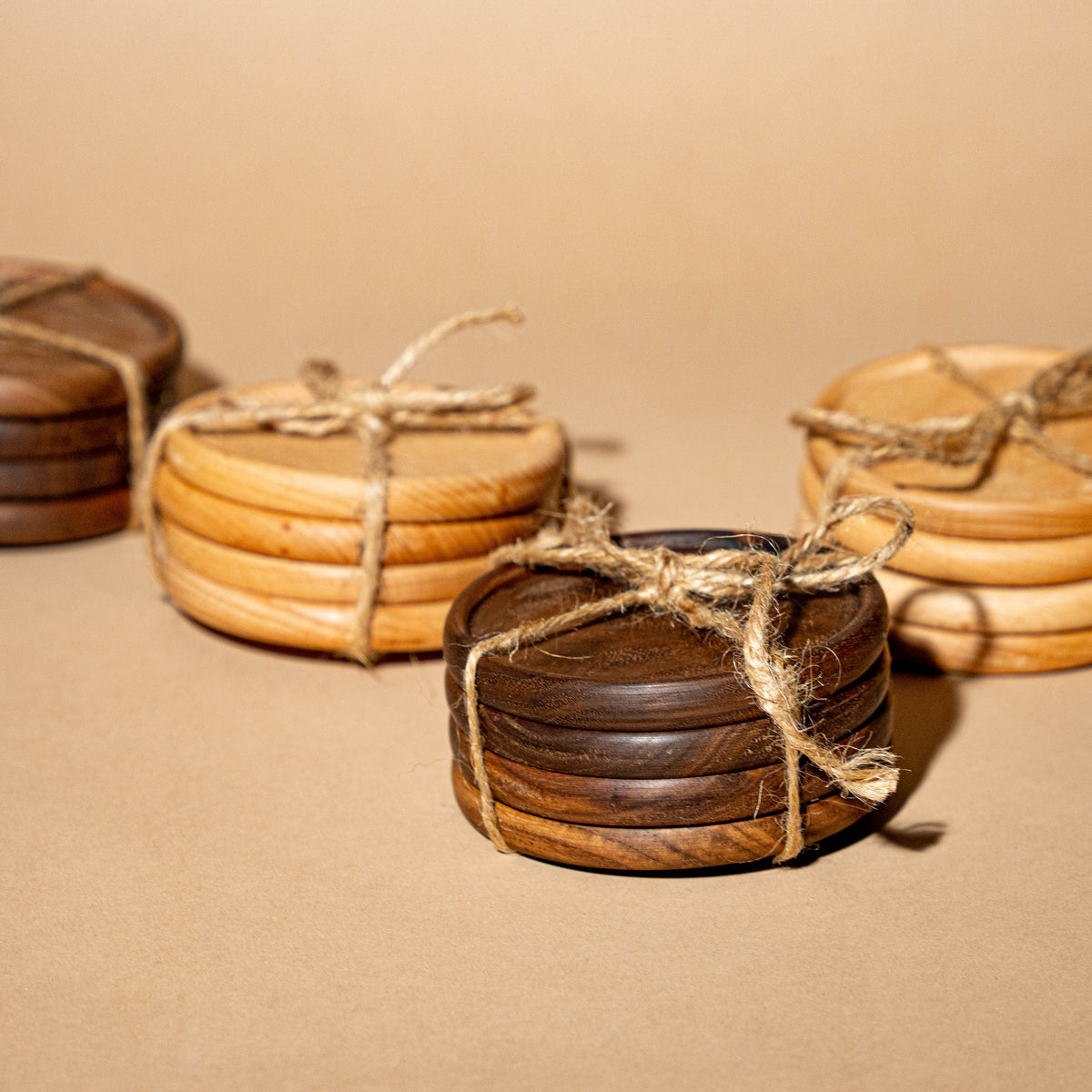 Dark Walnut Coasters
