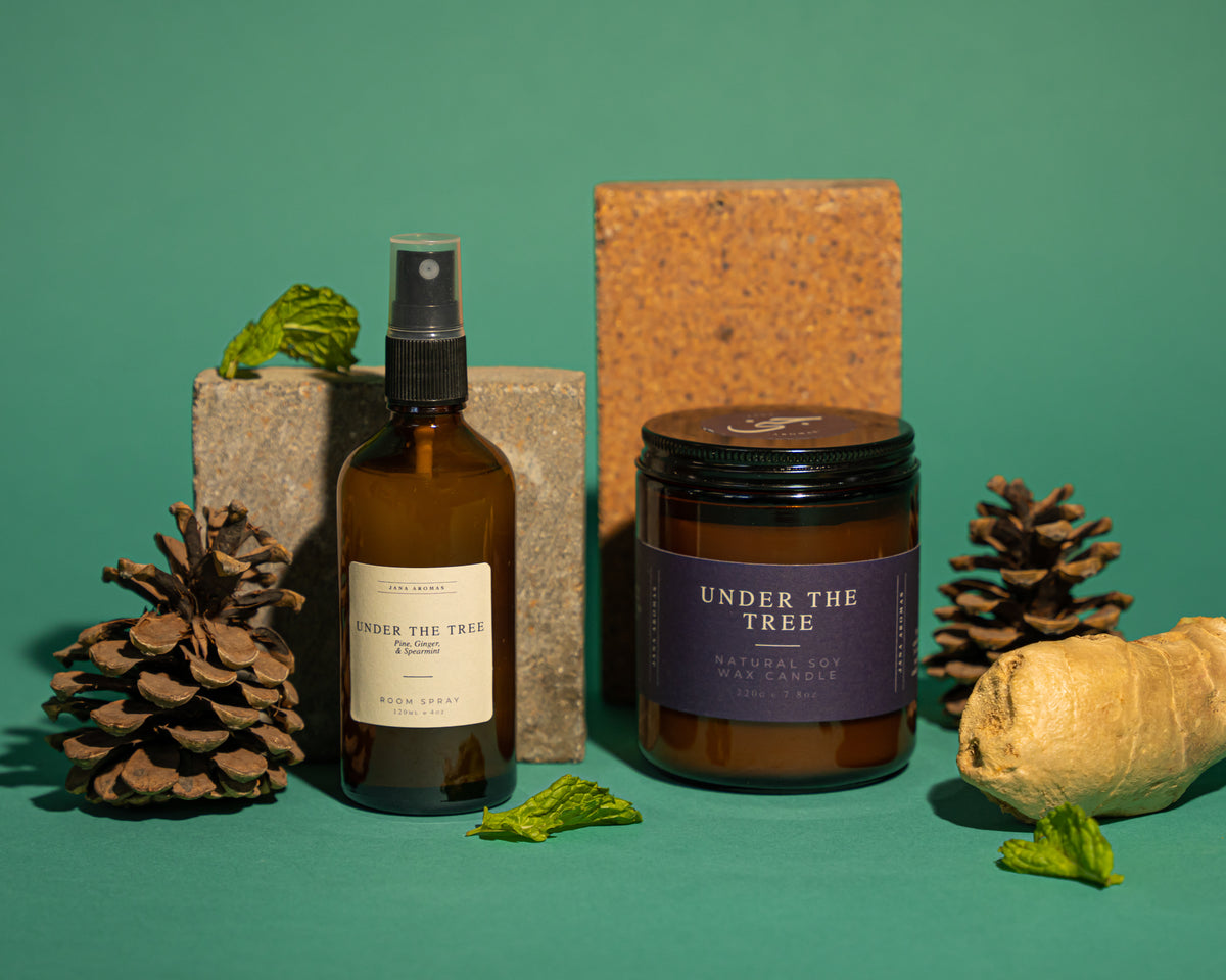 UNDER THE TREE Candle + Room Spray