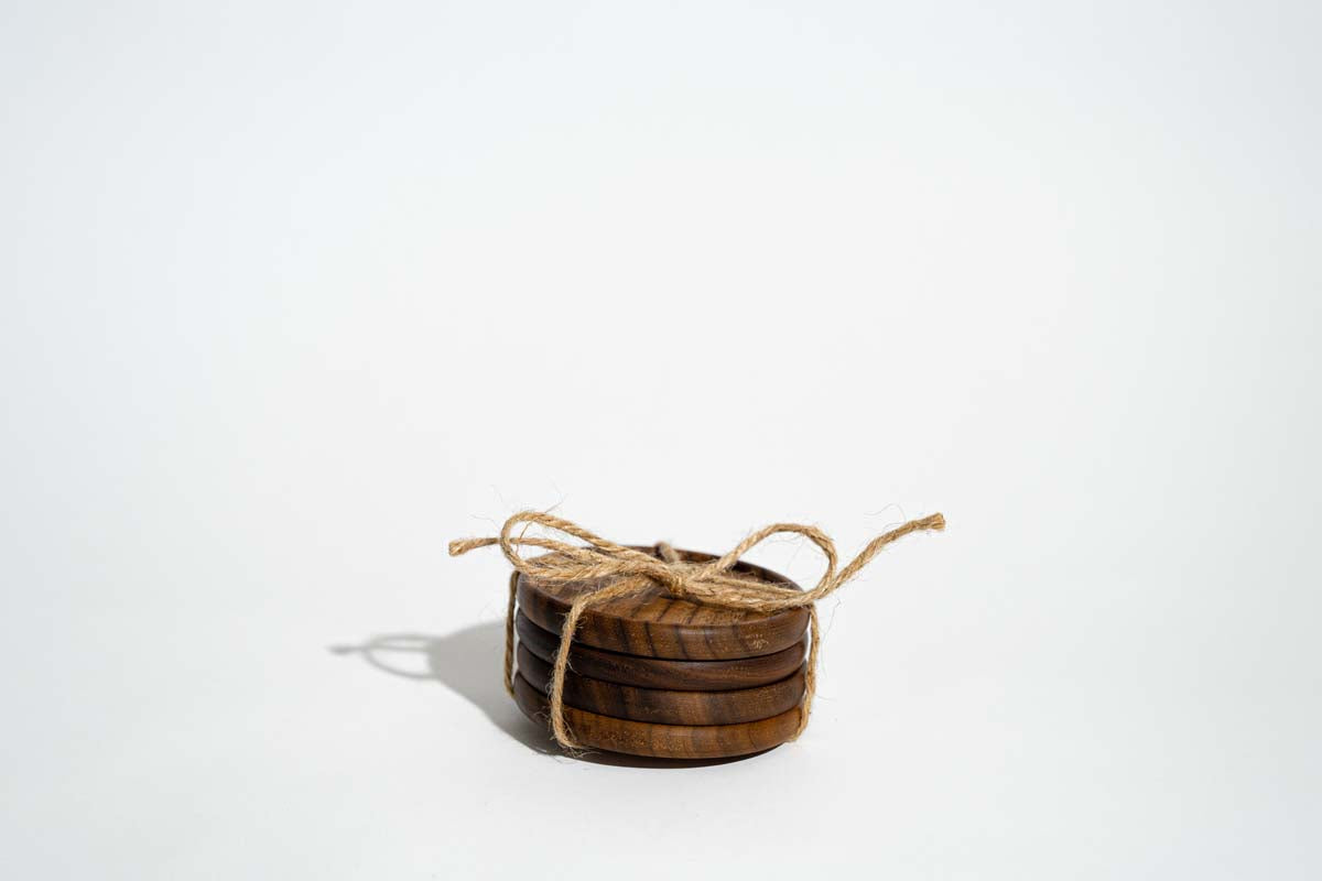 Dark Walnut Coasters