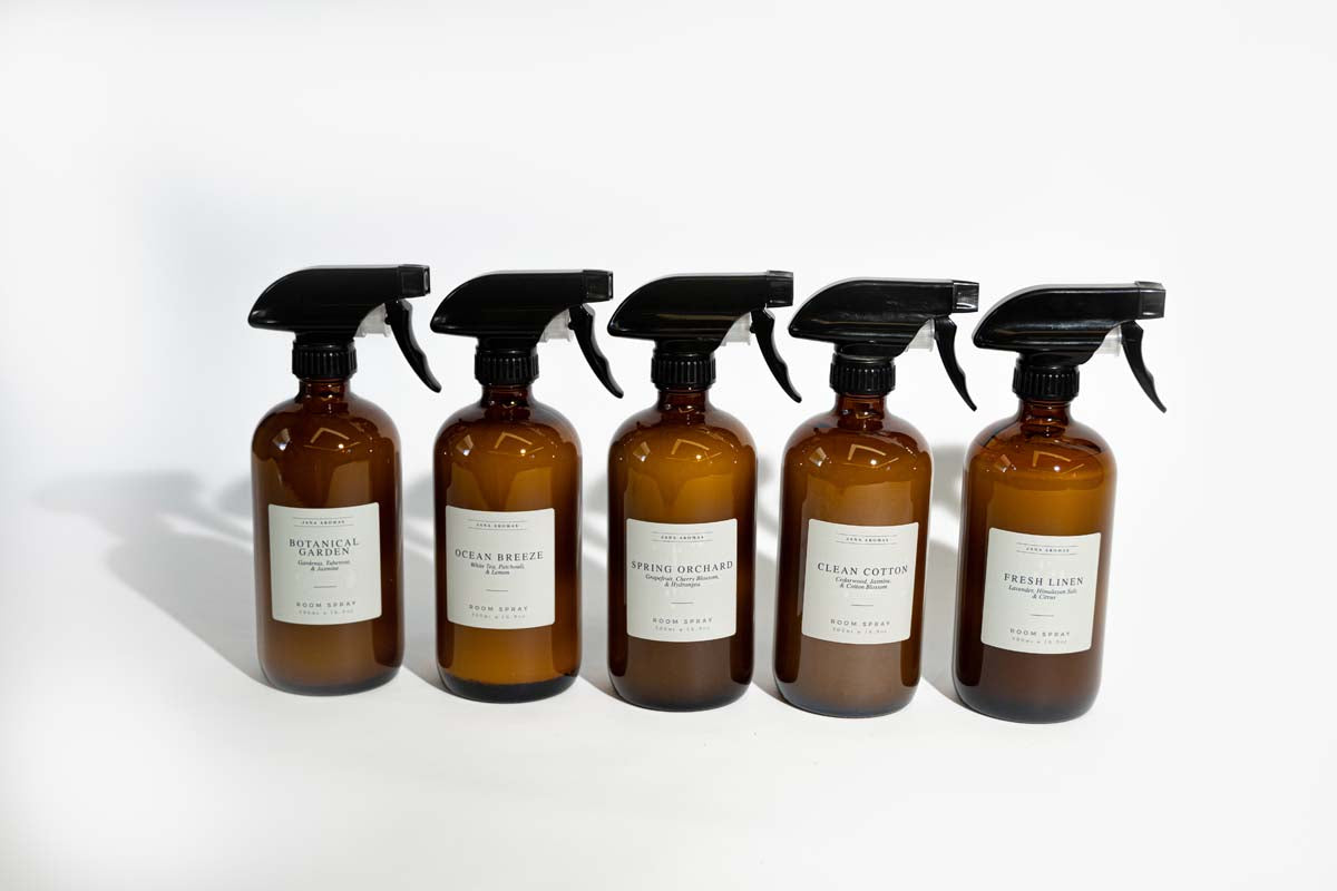 Set of Five Sprays